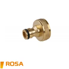   ROSA 45199 réz csapcsatlakozó adapter, 1" belső menetes