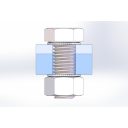 Schnorr biztonsági alátét 19 (27) mm (M18) (S tipus, horganyzott)