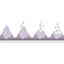 Smirdex 740 kerámiaszemcsés csiszolókorong, 8 lyukú, Ø 125 mm, P40