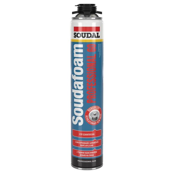 Soudal Soudafoam Gun Professional 60  PU pisztolyhab 750 ml