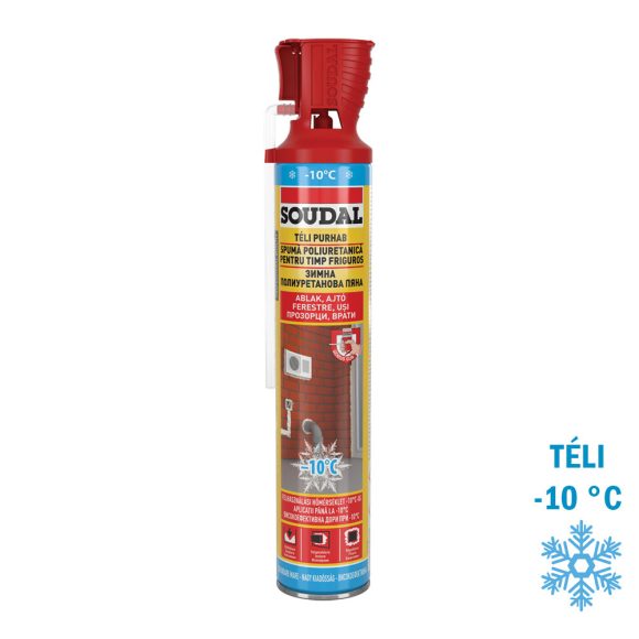 Soudal Genius Gun 60 PU Téli Purhab 750 Ml (-10 °C) - MESTER