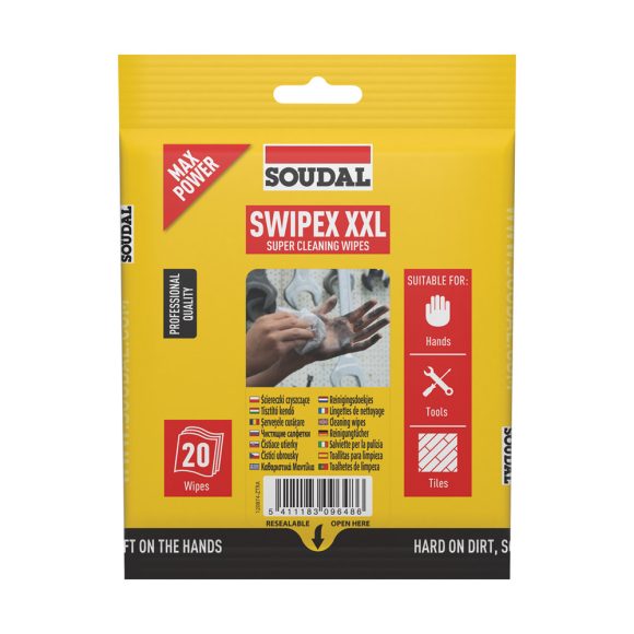 Soudal Swipex ipari tisztítókendő 20 db