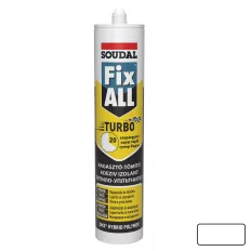   Soudal Fix ALL Turbo hibrid polimer tömítő-ragasztó (fehér) 290 ml