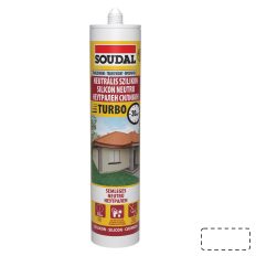 Soudal neutrális expressz szilikon 300 ml (színtelen)
