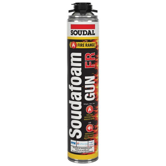 Soudal Soudafoam FR Gun tűzgátló pisztolyhab 750 ml