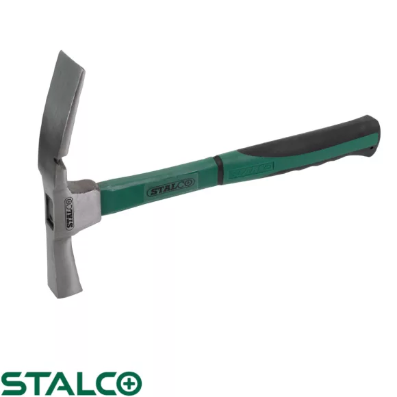 Stalco S-19526 kőműves kalapács üvegszálas nyéllel, berlini 600 g