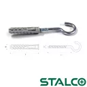 Stalco KHS-10 műanyag dübel kampóval 10x50