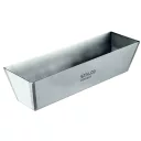 Stalco S031773360 glettelő tál, rozsdamentes acél - 35,5x10x9 cm