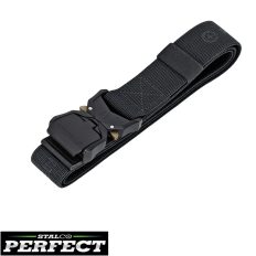   Stalco S091571503 SURVIVAL rugalmas munkaöv gyorskioldóval, 4x130 cm - fekete