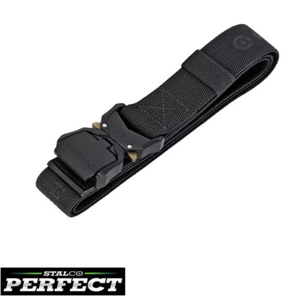 Stalco S091571503 SURVIVAL rugalmas munkaöv gyorskioldóval, 4x130 cm - fekete