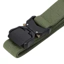 Stalco S091571504 SURVIVAL rugalmas munkaöv gyorskioldóval, 4x130 cm - khaki