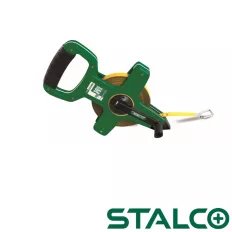 Stalco S-10850 acél geodéziai mérőszalag 50m