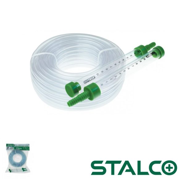 Stalco S-11525 tömlős vízmérték (műanyag hengerrel), 1/2" - 25 méter