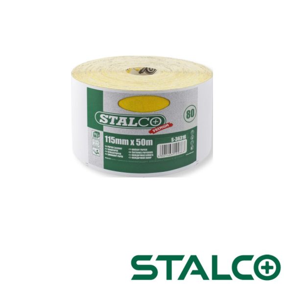 Stalco S-36322 csiszolópapír tekercsben 115mm - G240