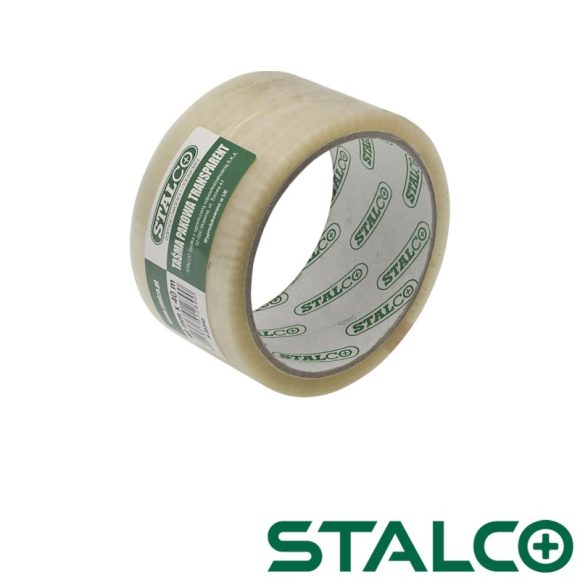 Stalco S-38340 csomagolószalag 48mm x 40m tekercs (átlátszó)