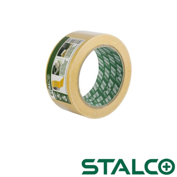 Stalco S-38510 kétoldalas ragasztószalag 48mm x 10m tekercs