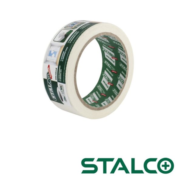 Stalco S-38549 papír maszkoló szalag 25mm x 25m tekercs (prémium, fehér)