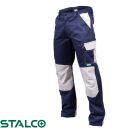 Stalco S-42101 Industry Line derekas munkanadrág - S méret (97%pamut, 3% elasztán - 270g/m2)