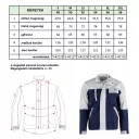 Stalco S-42125 Industry Line munkakabát - S méret (97%pamut, 3% elasztán - 270g/m2)