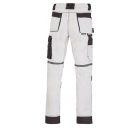 Stalco S-42137 Allround Line White derekas munkanadrág - S méret (60% pamut, 40% poliészter - 280g/m2)