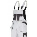 Stalco S-42149 Allround Line White kantáros munkanadrág - S méret (60% pamut, 40% poliészter - 280g/m2)