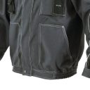 Stalco S-44412 Allround Line Grey munkakabát - 3XL méret (60% pamut, 40% poliészter - 280g/m2)