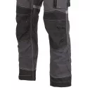 Stalco S-44421 Allround Line Grey derekas munkanadrág - S méret (60% pamut, 40% poliészter - 280g/m2)