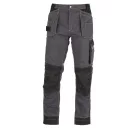 Stalco S-44421 Allround Line Grey derekas munkanadrág - S méret (60% pamut, 40% poliészter - 280g/m2)