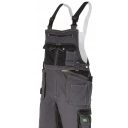 Stalco S-44441 Allround Line Grey kantáros munkanadrág - S méret (60% pamut, 40% poliészter - 280g/m2)