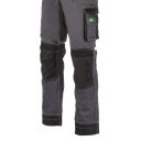 Stalco S-44441 Allround Line Grey kantáros munkanadrág - S méret (60% pamut, 40% poliészter - 280g/m2)