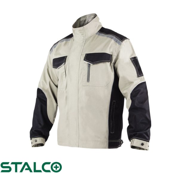 Stalco S-44582 Summer Line munkakabát - XXL méret (35% pamut, 65% poliészter - 245g/m2)