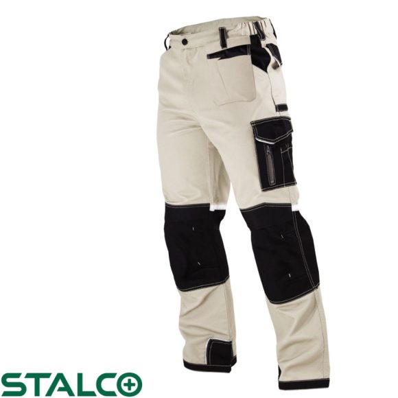 Stalco S-44587 Summer Line derekas munkanadrág - LS méret (35% pamut, 65% poliészter - 245g/m2)