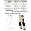 Stalco S-44585 Summer Line derekas munkanadrág - S méret (35% pamut, 65% poliészter - 245g/m2)