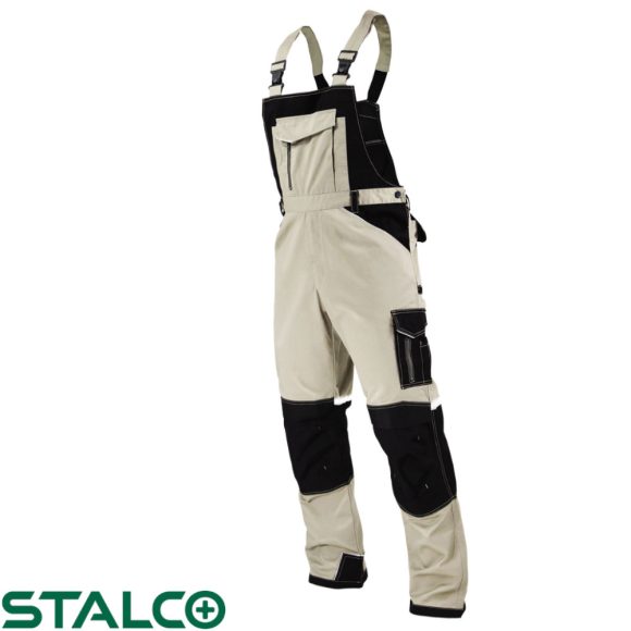 Stalco S-44593 Summer Line kantáros munkanadrág - S méret (35% pamut, 65% poliészter - 245g/m2)