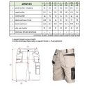 Stalco S-44603 Summer Line rövidnadrág - LS méret (35% pamut, 65% poliészter - 245g/m2)