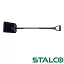 Stalco S-47469 lapát (D-fogantyú, acél nyél)