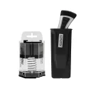 Stalco Perfect S-67451 profi trapézpengés kés, visszahúzható pengével (övtokkal + 50 db penge)