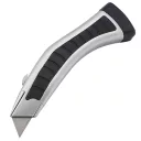 Stalco Perfect S-67451 profi trapézpengés kés, visszahúzható pengével (övtokkal + 50 db penge)