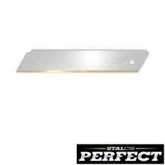   Stalco Perfect S-67471 Gold törhető penge 18 mm (10db) (TiN bevonat)