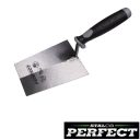 Stalco Perfect S-73036 trapéz simító 160 mm - inox (trapézkanál) (2K gumírozott nyél)