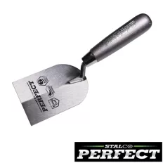   Stalco Perfect S-73058 stukkó simító 80 mm - rugóacél (gipszkanál) (lakkozott bükkfa nyél)