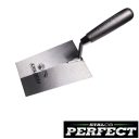 Stalco Perfect S-73076 trapéz simító 160 mm - (trapézkanál) (lakkozott bükkfa nyél)