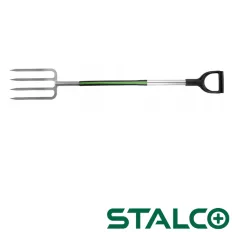   Stalco S-74007 prémium ásóvilla (D-fogantyú, acél nyél)