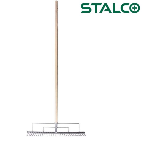 Stalco S-80135 fűgereblye - 32 fogú, 60 cm (fa nyél)