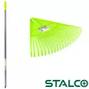Stalco S-80506 lombseprű, íves - 22 fogú, 48 cm (fém nyél)
