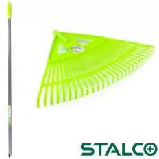   Stalco S-80508 lombseprű, íves - 27 fogú, 59 cm (fém nyél)