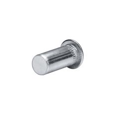   Peremes szegecsanya zárt véggel, acél, kerek, rovátkolt M5x17/7 (0,5-3,0 mm vtg) (horganyzott)