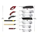 Tajima JPR265C klasszikus Japán húzófűrész 16 TPI - 265 mm (SK-95 acél, rattan markolat)