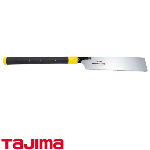 Tajima JPR265R klasszikus Japán húzófűrész 16 TPI - 265 mm (SK-95 acél, elasztomer markolat)