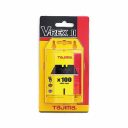 Tajima V-REX II trapézpenge,  fekete - 100 darab